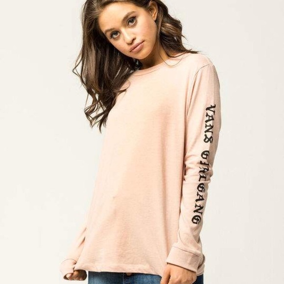 vans girl gang long sleeve